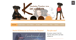 Desktop Screenshot of deutsche-pinscher.com