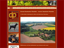 Tablet Screenshot of deutsche-pinscher.info